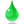 Drop icon 64 green