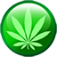 Cannabis Button icon 64