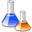 Erlenmeyer flasks icon 32