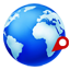 Globe icon 64