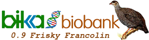 Bika Biobank Open Source BIMS frisky francolin