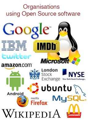 These global organisations use open source software