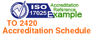 Dummy ISO 17025 Schedule of Accreditation logo 220 x
