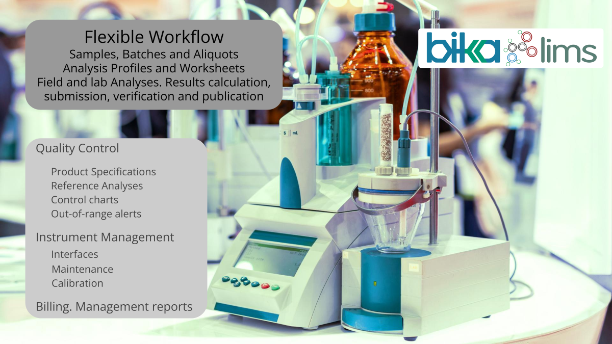 Flexible LIMS workflow