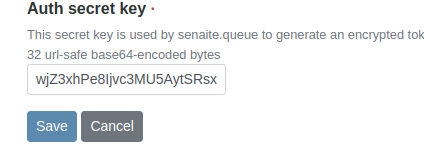 Queue authorisation key in Bika Open Source LIMS