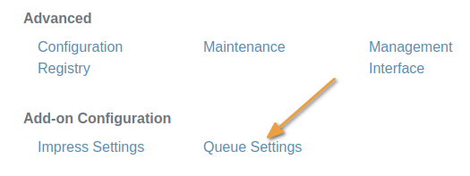 Queue Settings in Bika Open Source LIMS