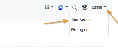 Site setup in Bika Open Source LIMS