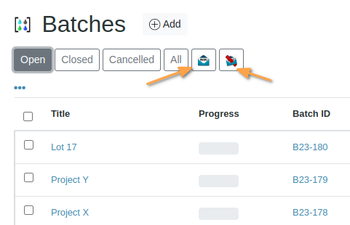 Batch Invoice state filters  in Bika Open Source LIMS