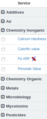 Analysis Categories in Bika Open Source LIMS