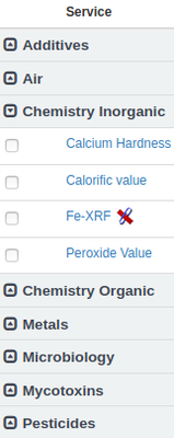 Analysis Categories in Bika Open Source LIMS