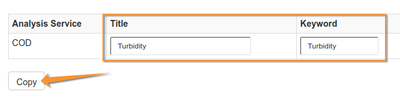 Copy an Analysis Service in Bika and Senaite