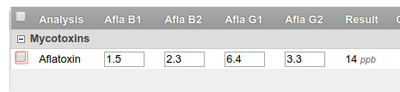 Calculation with Interim fields on Analysis Request in in Bika / Senaite Open Source LIMS