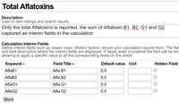 Configuring the interim fields used for Calculated results in Bika Senaite