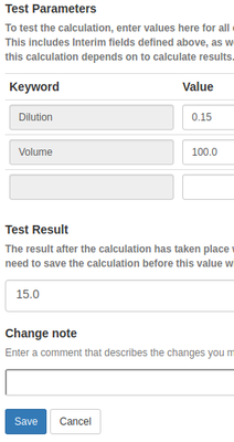 Testing a Calculation in Bika Open Source LIMS