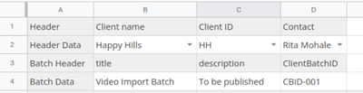 Sample Import spreadsheet header in Bika Open Source LIMS