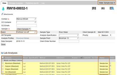 Batched ARs Sample due in Bika and Senaite Open Source LIMS