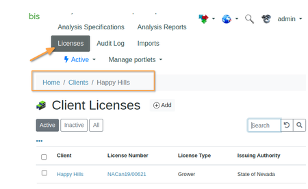 Client Licensing In Bika Cannabis Open Source LIMS