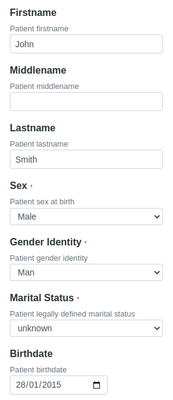 Patient Personal Page 2 in Bika Open Source LIMS