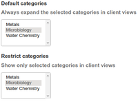 Client Preference An Categories in Bika Senaite Open Source LIMS