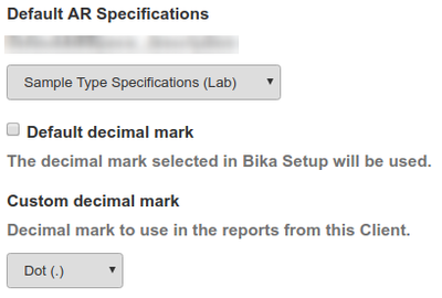 Client Preference Analysis Specs Decimal point