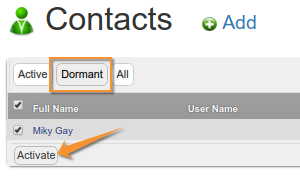 Reactivating Client Contacts in Bika | Senaite Open Source LIMS