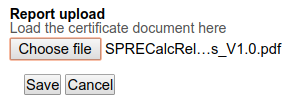 Upload Instrument Calibration Certificate. Bika | Senaite