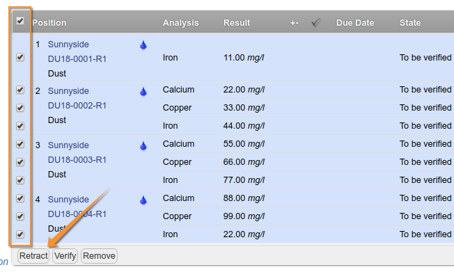 Retracting Worksheet Results in Senaite Open Source LIMS