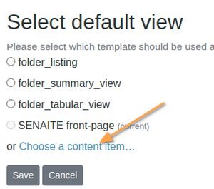 Select default view in Bika Open Source LIMS