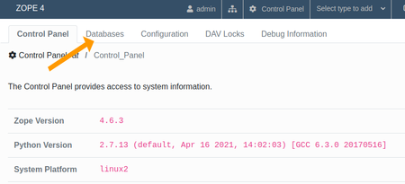  Control Panel in Bika Open Source LIMS management interface