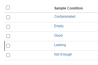 Dormant vs Active setup Items in Bika Open Source LIMS lists