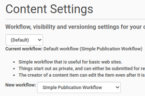 CMS Content settiong in Bika Open Source LIMS