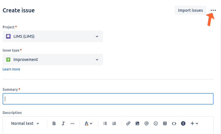 Click Settings