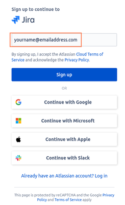 Sign up in Bika Open Source LIMS Tracker