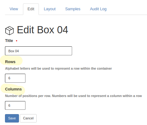 Configuring a Sample Container in Bika Open Source LIMS