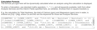 Configure the AST Formula for its Calculation in Bika | Senaite Health LIS