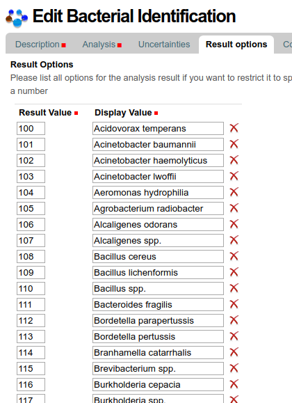 Configuring Bacterial Identification Test in Bika | Senaite Health LIS