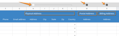 Bika Open Source LIMS Setup data Import. Expand and collapse XLSX columns