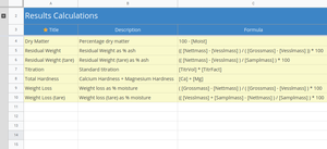 Calculations import sheet to Bika Open Source LIMS