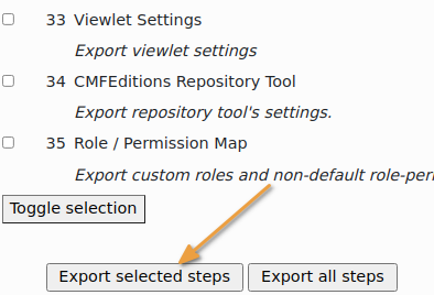 Export selected Setup and Configuration in Bika Open Source LIMS