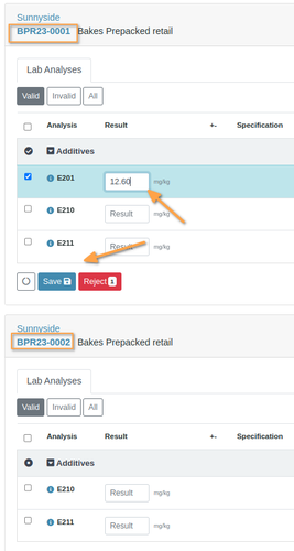 Capture results immediately in Bika Open Source LIMS