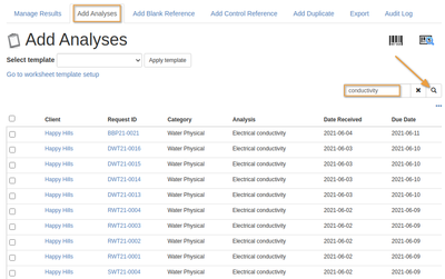 Add Analyse per Category and Client to Worksheets in Bika and Senaite Open Source LIMS