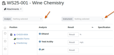 New Worksheet from Sample list in Bika Open Source LIMS