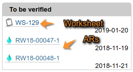 Alert - Analysis Requests and Worksheets to be Verified in Bika Open Source LIMS / Senaite