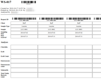 Print a Worksheet for manual results capturing in Bika Open Source LIMS