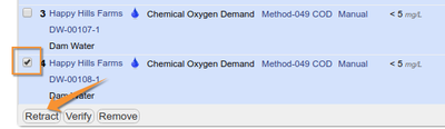 Retract a Worksheet result in Bika / Senaite Open Source LIMS