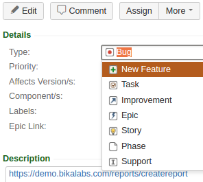 Types Issues in Bika Tracker cropped